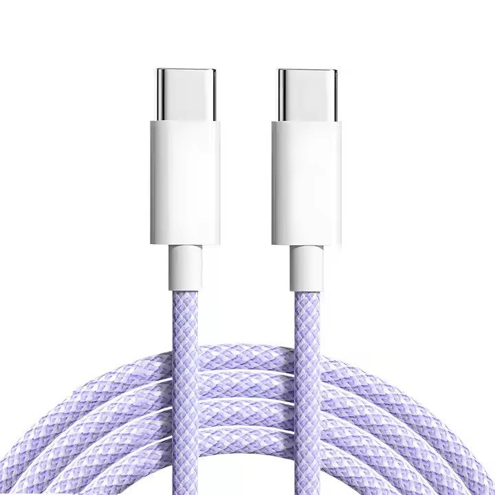 Durable Cotton Braided Charging Cable