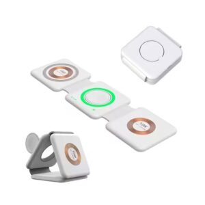 Foldable Magnetic 3 in 1 Wireless Charger